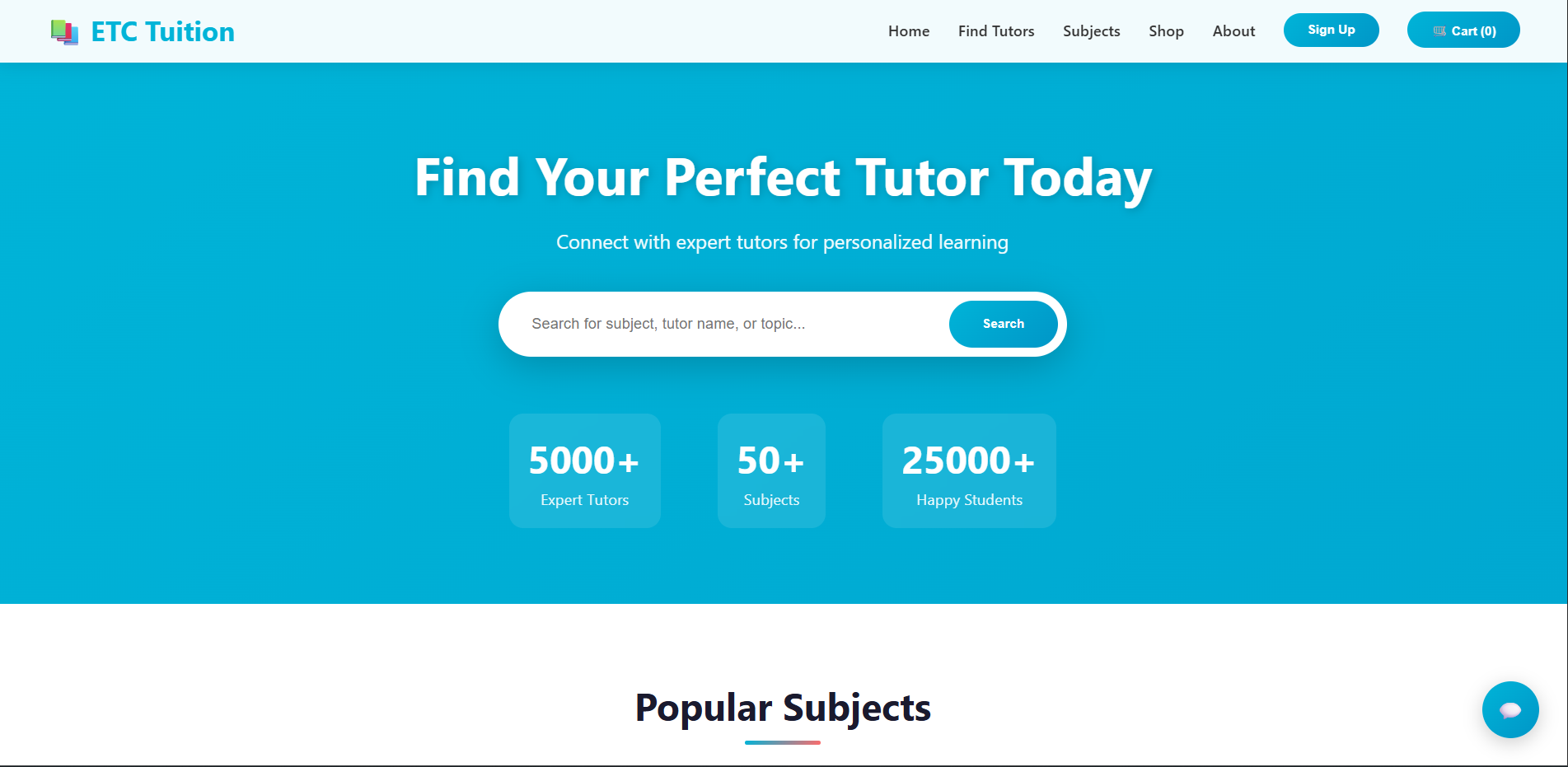 Tutor Finder App